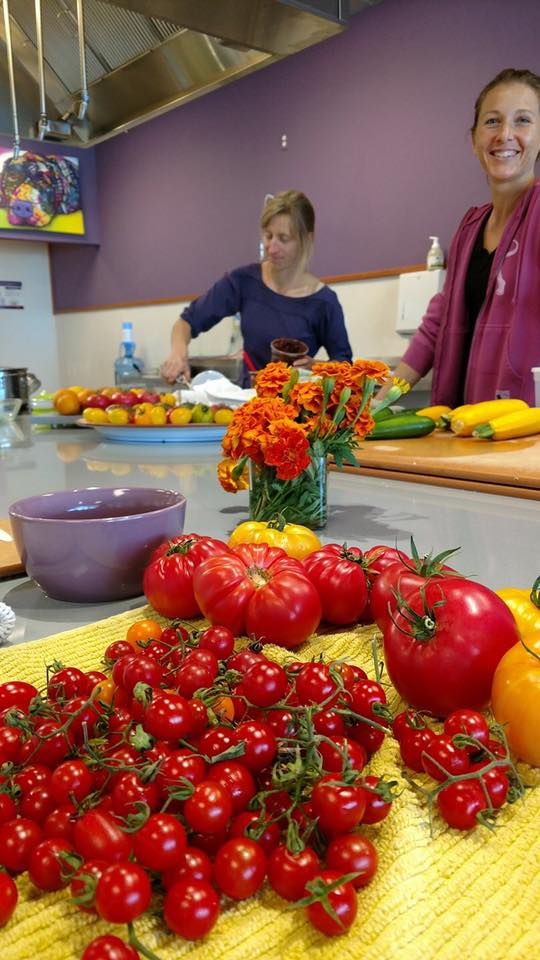 Purple Spoon cooking class and wine tasting